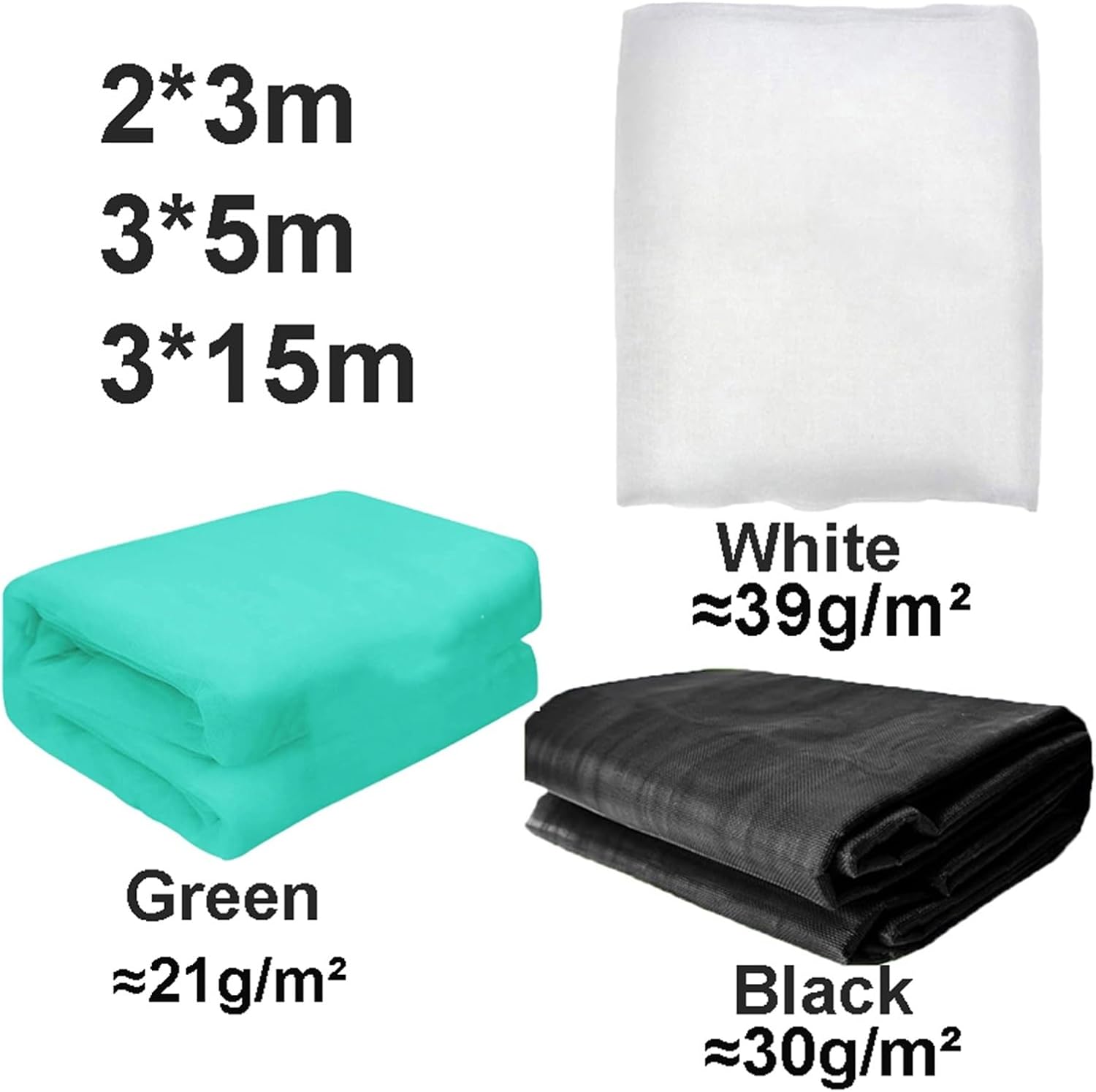 Nets Outdoor Camp Garden Dormitory Tent Picnic Camping Cut Fit Size Net Netting(White,3x5 m)