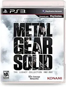 Metal Gear Collection The Legacy Collection PS3