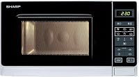 SHARP R242INW Solo-Mikrowelle 20 L 800 W AutoCook Silber – Ansicht 4