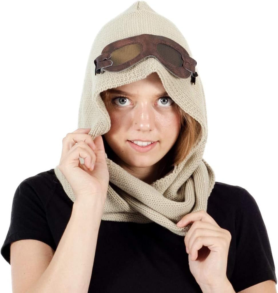 Star Wars The Force Awakens Rey Hooded Scarf : Clothing, Shoes & Jewelry