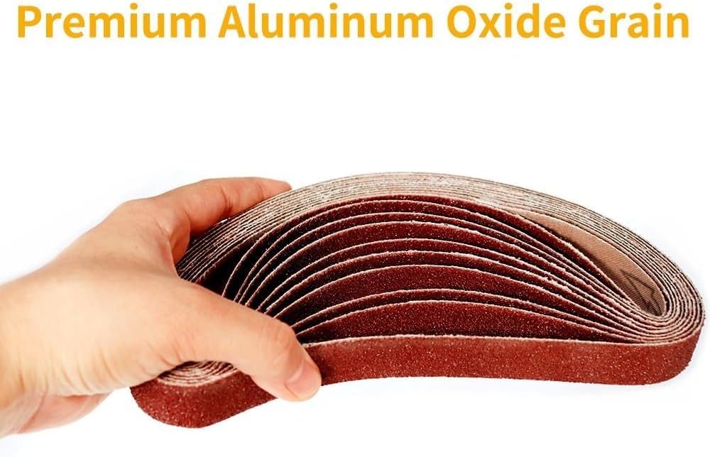 Sandpaper Sanding belts,sandblasting tools,10Pcs Sanding Bands 520x20mm Sanding Belt Grinder P40-1000 Grit Abrasive Belts for Belt Sander Welding Spot Grinding(10PCS 180 Grit)