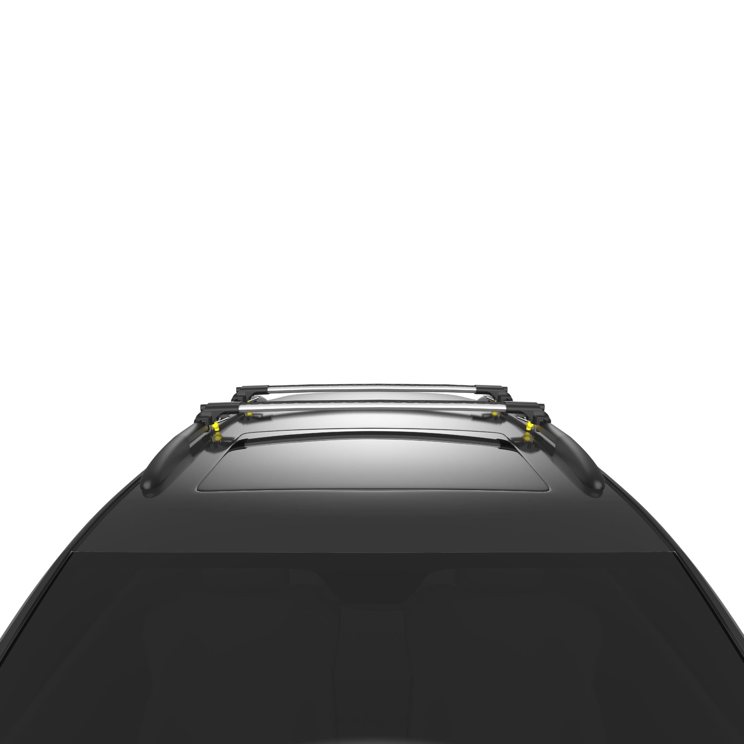 TURTLE kompatibel mit Ford Ranger Wildtrak (T6-P703/Pa) 2024-2024 Air1 Dachträger | GRAU