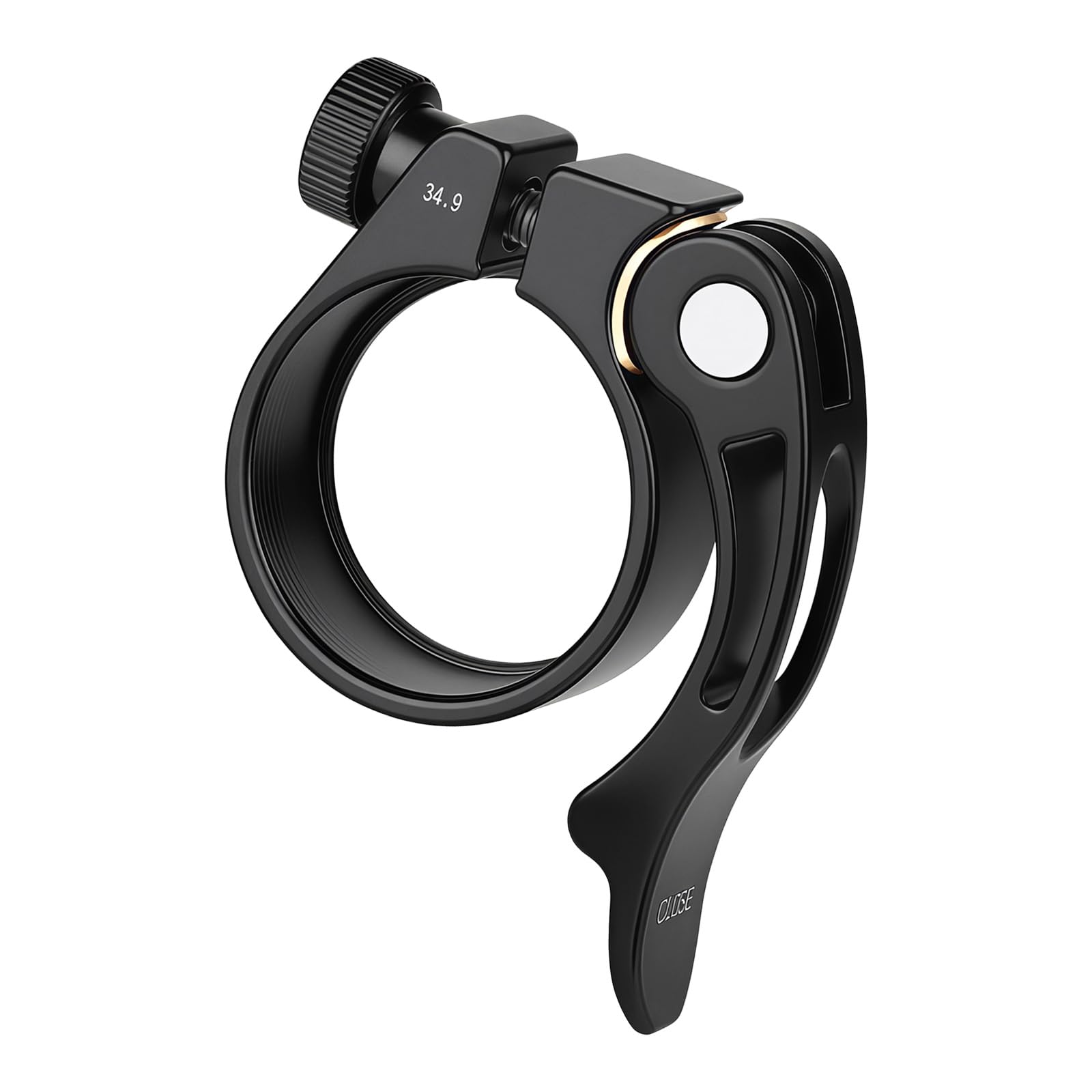 Msioytog 34.9Mm Bicycles Seatpost Clamps Mountain Bike Seat Tube Clamps Post Bike Part Smooth Operations Adjustable Tube Fastener
