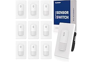 Occupancy Motion Sensor Light Switch, No Neutral Wire, for Smart Home Automation,...