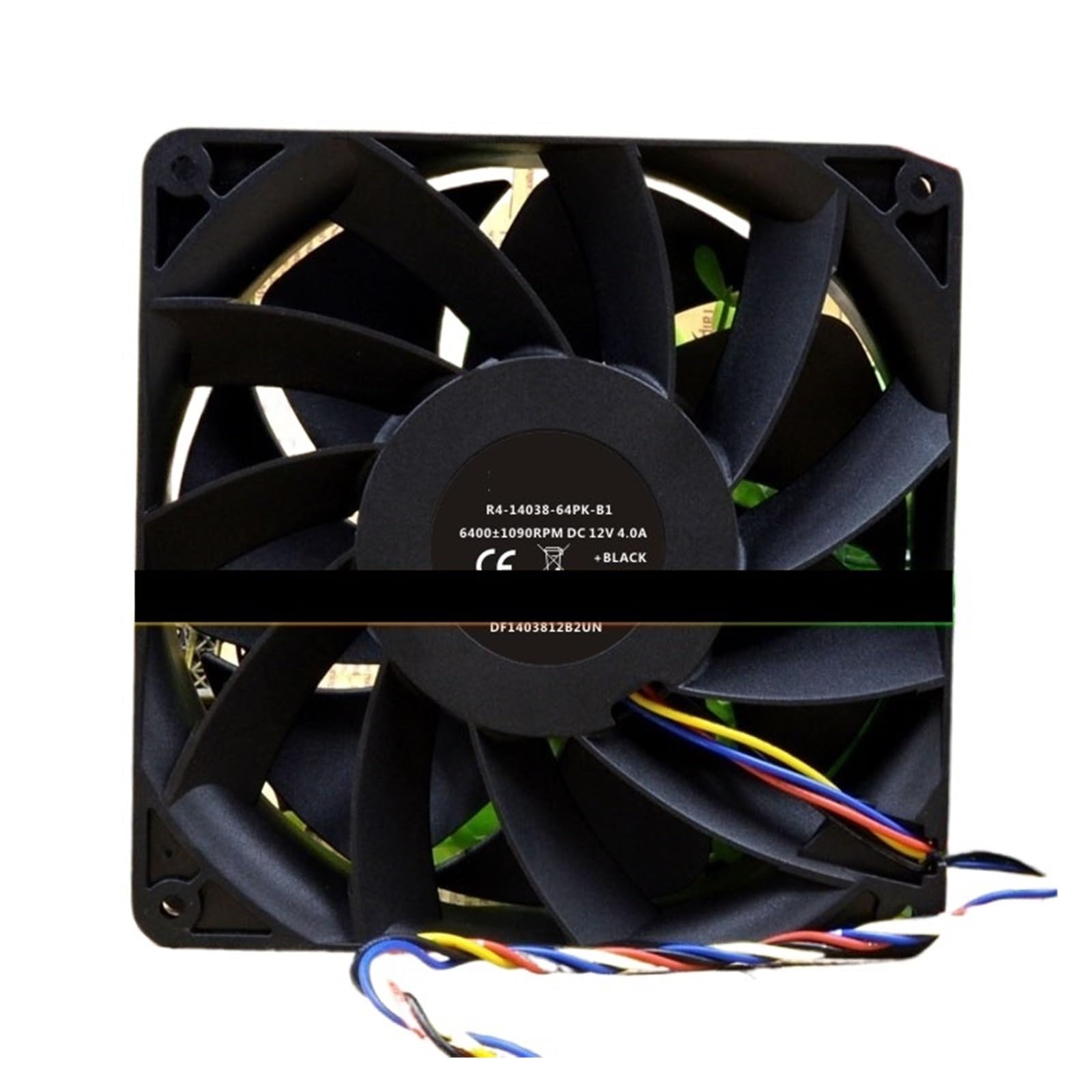 YMUGUEGH E9 + E10 14038 14cm 12V 43.2W cooling fan