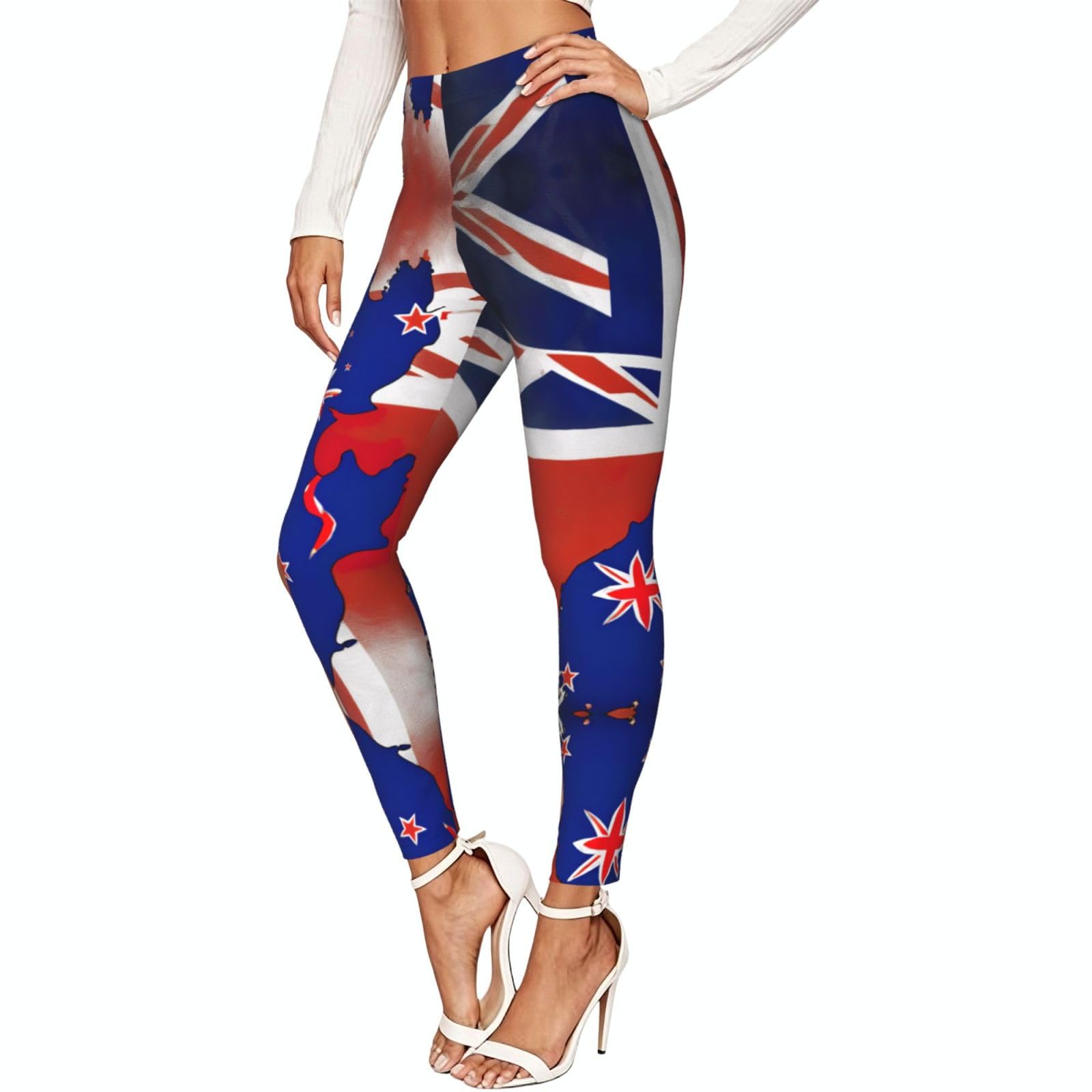 Pantalones de yoga de Nueva Zelanda Map04 para mujer 8