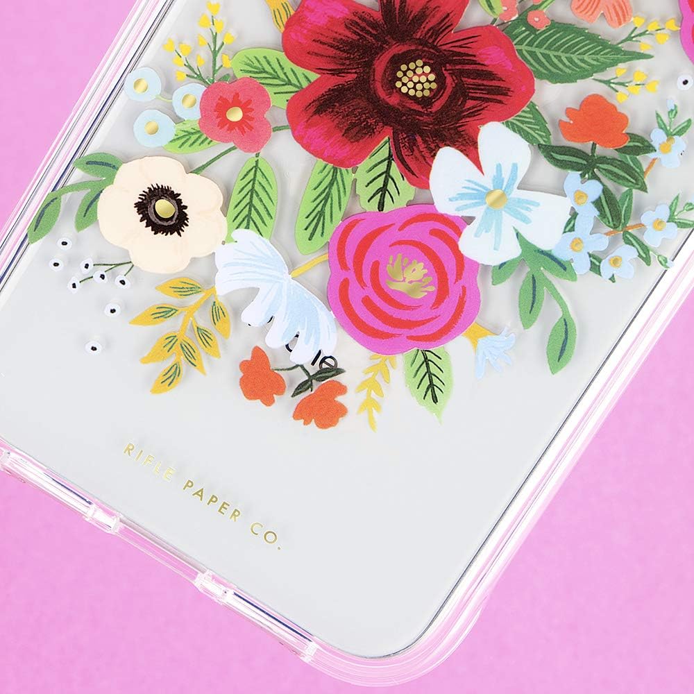 RIFLE PAPER CO. iPhone 11 Pro Case - Floral Design - 5.8 - Wild Rose