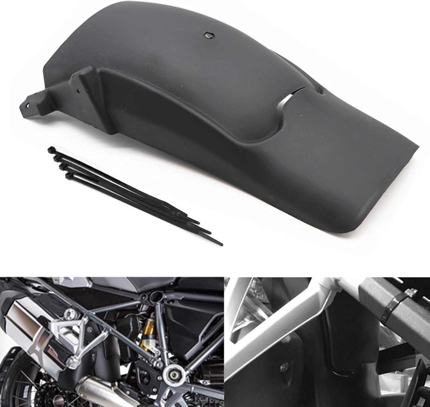 Motorcycle Mudguard Inner Mud Flap Extension Splash Guard Rear Wheel Cover Protective Motorbike Accessories Compatible with BMW R1200GS R1250GS R 1200 1250 GS LC Adventure 2013-2023