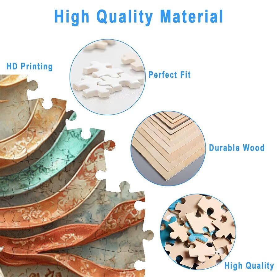 Puzzle 4000 Piezas, Puzzle Animal con Caja Regalo, Ciervo Puzzles 4000 Piezas Adultos, Medidas: 140 x 87 cm, Rompecabezas Adultos de Madera, Rompecabezas para Decoración Hogar, Regalo Mujer, -6532