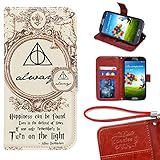Samsung Galaxy S6 Edge Wallet Case, Onelee - Harry Potter Premium PU Leather Case Wallet Flip Stand Case Cover for Samsung Galaxy S6 Edge with Card Slots