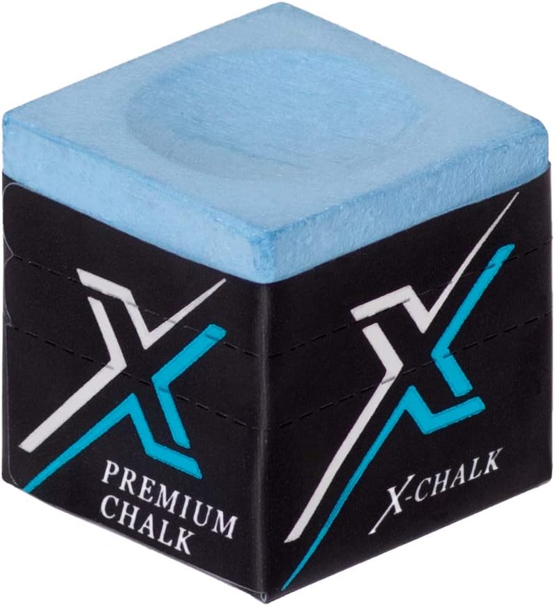 Exceed X-Chalk Pool cue Billiard Premium Chalk - Blue - One Piece