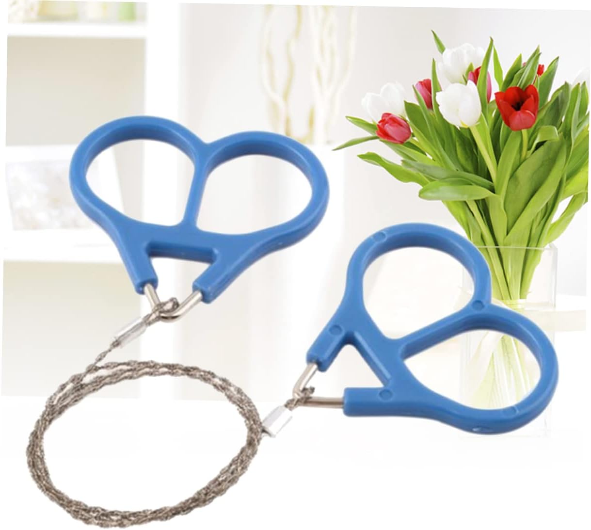 BESPORTBLE 2pcs Wire Saw Camp Tool for Survival Outdoors Pvc Cable Cutting Tool Emergency Kit Made of Stainless Steel Wire
