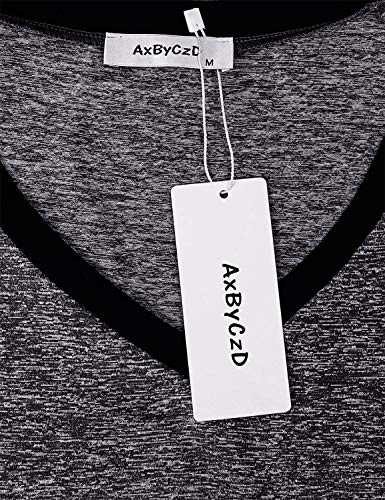 Casual Summer Tops For Women Fashion Raglan Short Sleeve V Neck Fitness Stylish Tunic Country Retro Vintage Vacation Gym Beach Tee Shirts Dark Gary L #TOP2