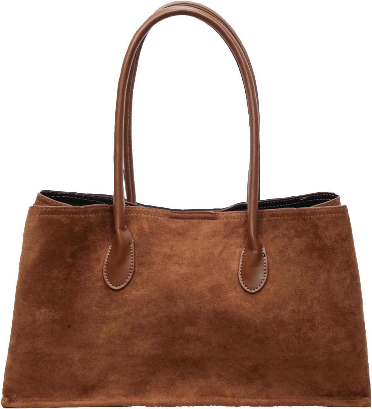 Suede Purse Tote Bags Women Work Tote Top Handle Bag Satchel Suede bag for Women