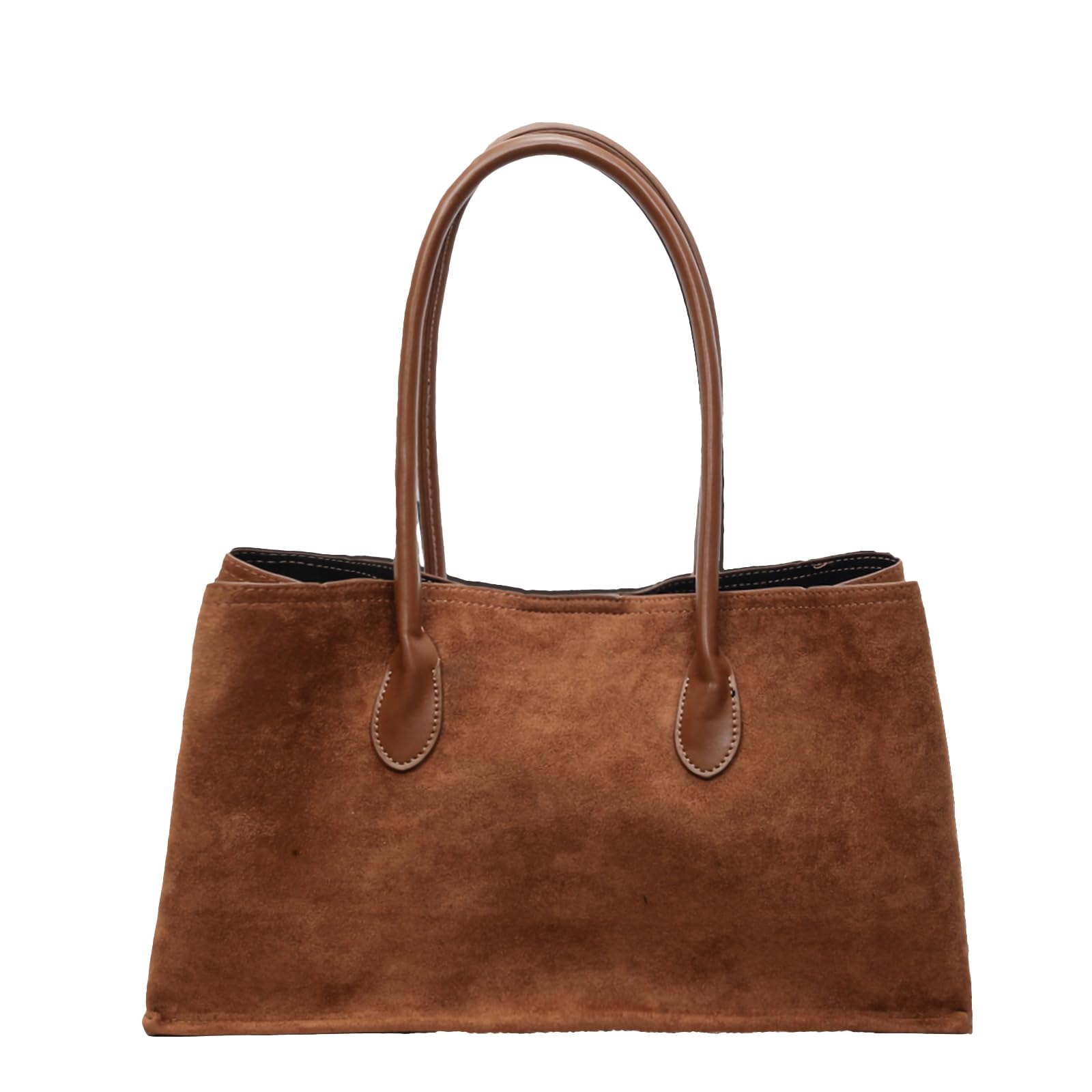 Suede Purse Tote Bags Women Work Tote Top Handle Bag Satchel Suede bag for Women