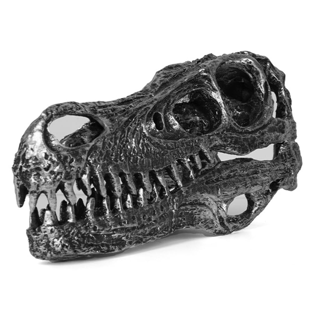 Simulated Animal Skeleton Ornaments Velociraptor Skull Resin Craft Replica