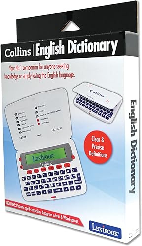 Miniatura 5 de LEXiBOOK - El Diccionario Inglés Collins, 13 Edición - Diccionario Electrónico, Definiciones, Tesauro, Conjugación, Corrector Ortográfico Fonético,