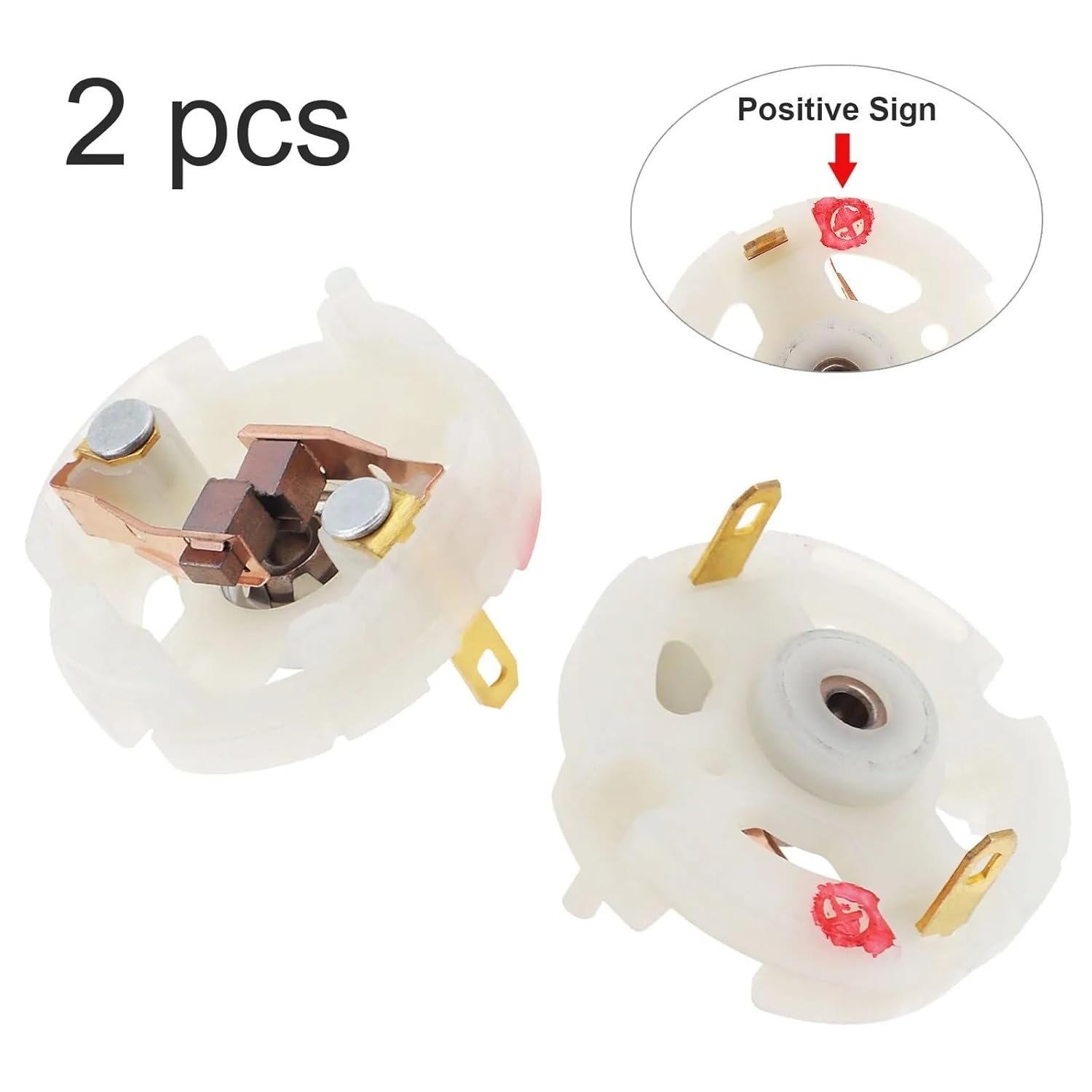 2pcs R360 R370 R390 R380 DC Motor Carbon Holder for Motor Accessories with Copper Tools