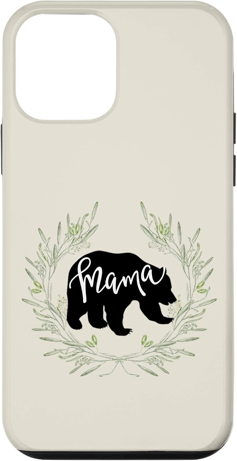 iPhone SE (2020) / 7 / 8 Rustic Mama Bear Greenery Wreath Farmhouse Cute Momma Bear Case
