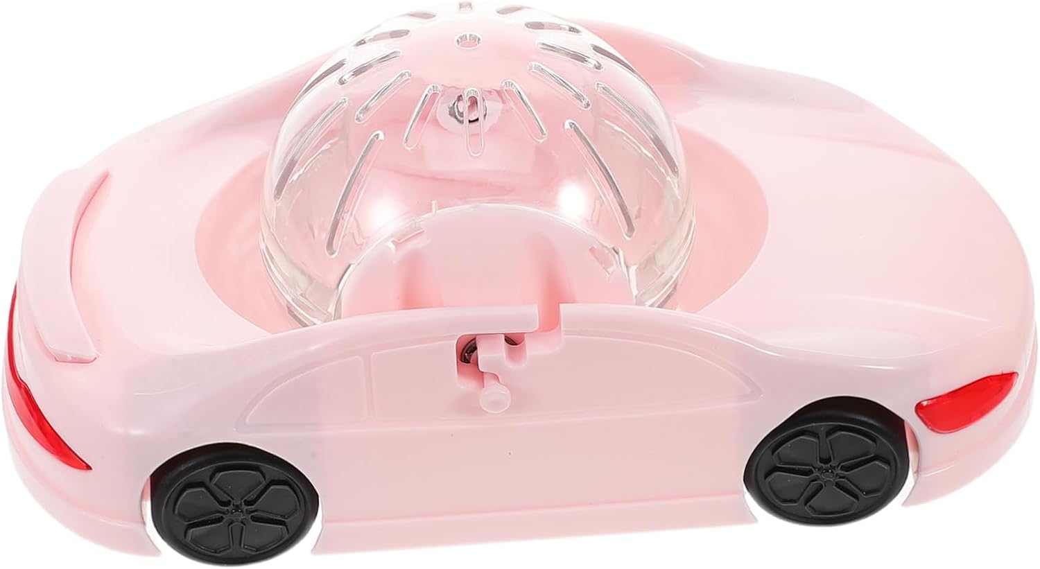 UKCOCO Car Shaped Pet Exercise Wheel for Hamsters Detachable and Breathable Design for Comfortable Aerobic Activity Modes for Gerbils Mice and Small Animals