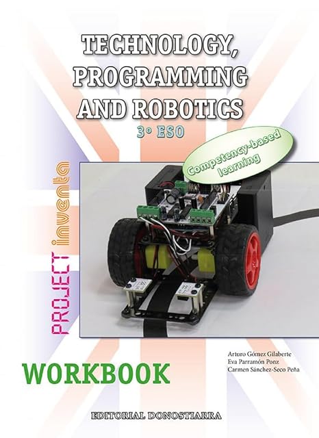 Portada de Technology 3º ESO Programming Robotics Inventa