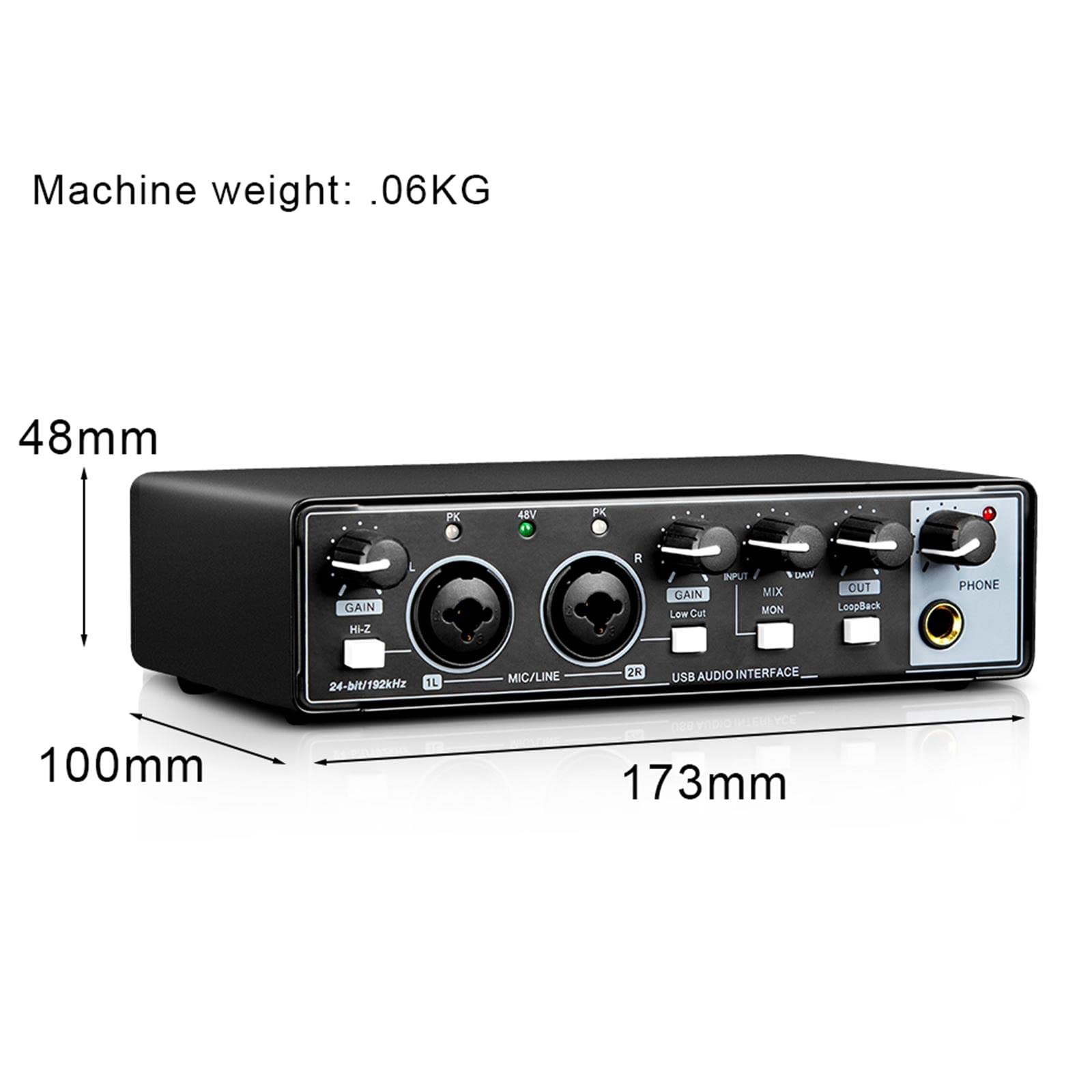 predolo Externer Soundkarten Soundmixer USB 2.0 für Computerspiele