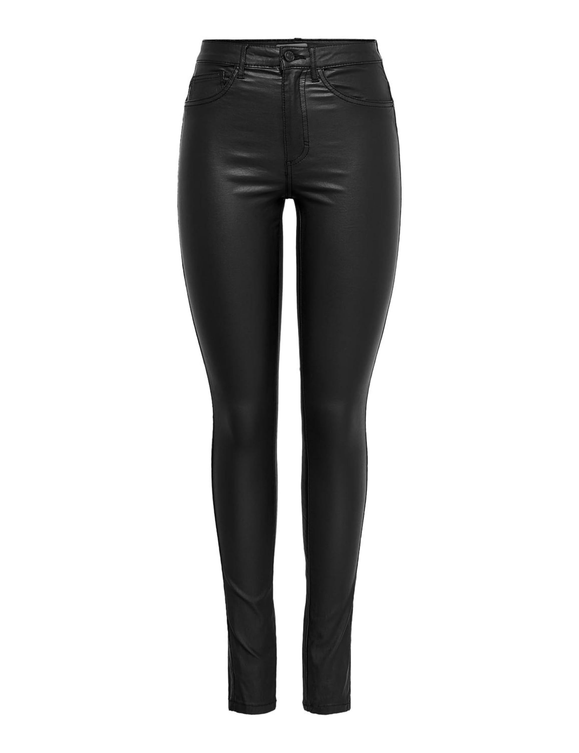 Women's Onlroyal Hw Sk Rock Coated Pim Noos Skinny Jeans