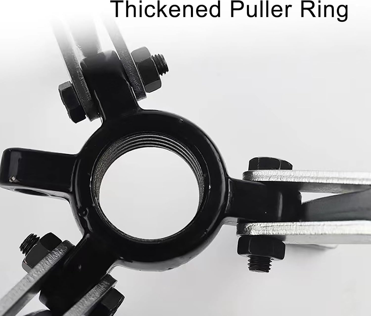 Bearing Puller Kit, Hydraulic Gear Puller 2-Jaw/3-Jaw Convertible with Leak-Proof One-Piece Cylinder, for Gears, Bearings, Pulleys, and More(10T)