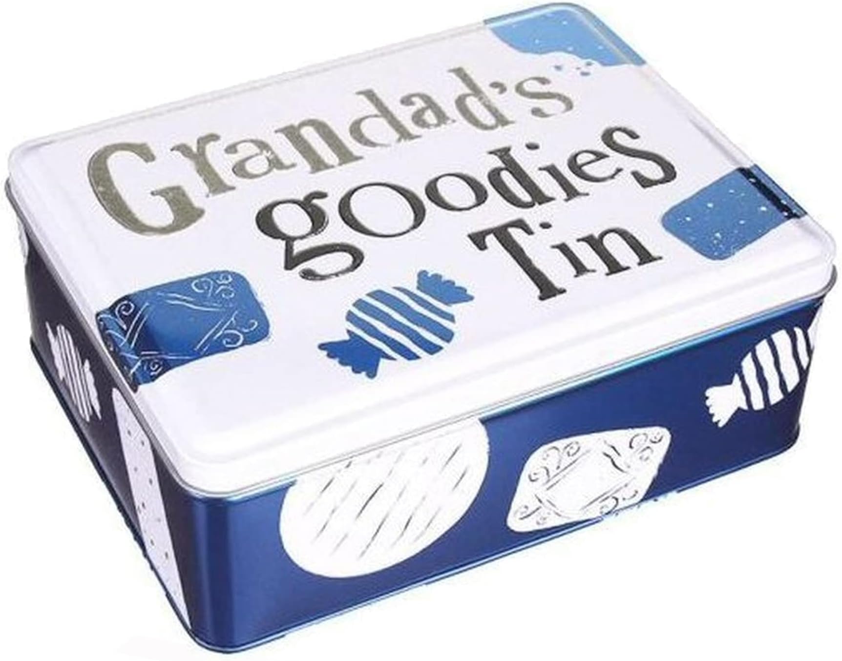 Widdle Gifts The Bright Side Storage Tin Fun Gift - Grandad's Goodies Tin 1916