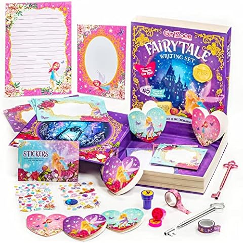 GirlZone Set de Papelería de Cuento de Hadas Cover