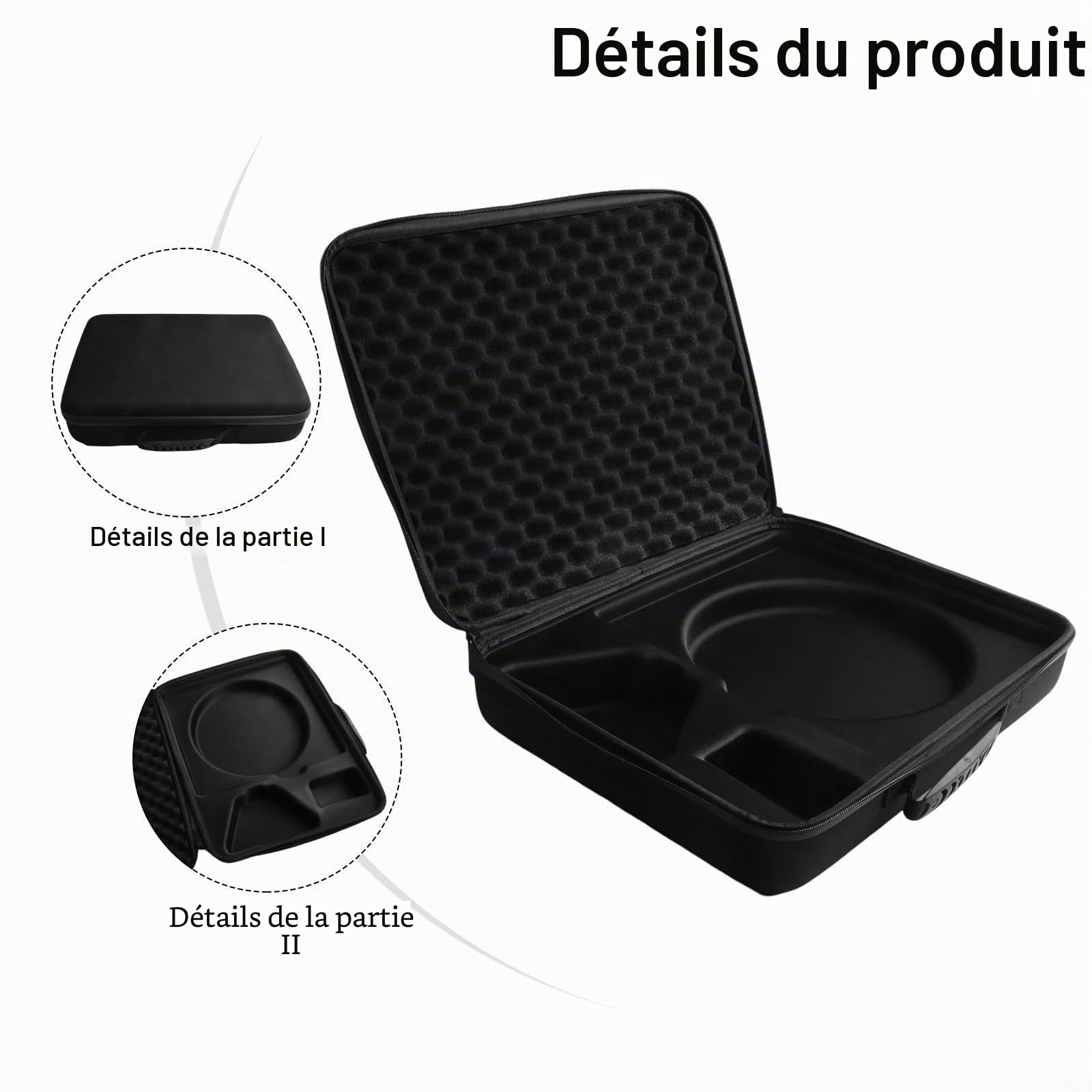 Étui de protection portable et rigide, ABS, doublure en mousse, organisateur étanche pour StarLink Mini Kit de rangement de voyage