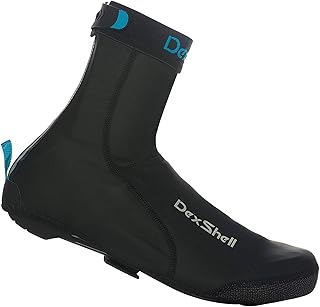 Dexshell Men's Lightweight Showerproof Cycling Overshoes, Medium