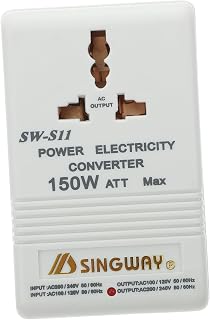 UKCOCO Conversor Abs Conversor De Energia De Viagem Conversores De Voltagem Para Viagem De Viagem Adaptador De Conversor De Impulso De Viagem Plugue Estados Unidos 220V