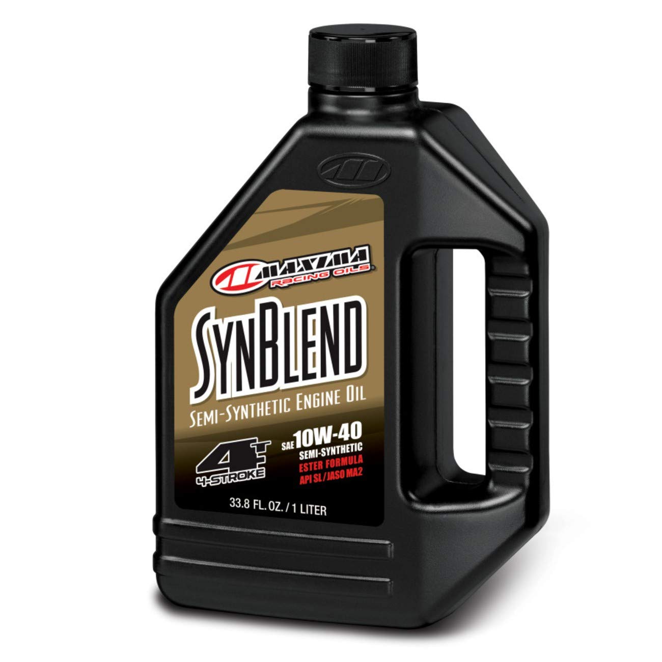 34901B Syn Blend4 10W-40 Motorcycle Engine Oil - 1 Li