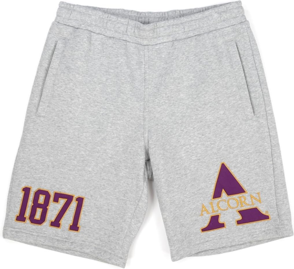 Big Boy Alcorn State Mens Sweat Short Pants [Grey] - ID#44876-79-208-0-0