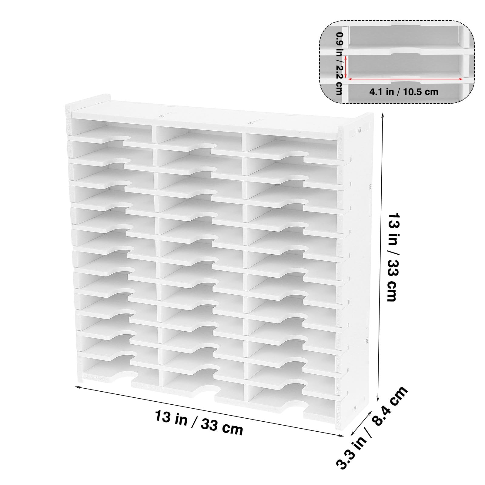 BESPORTBLE Custodia per CD Portatile in Pvc Bianco Multi Scomparti, Protegge Dischi e Dvd Riducendo Collisioni, come Regalo Pratico e Compatto