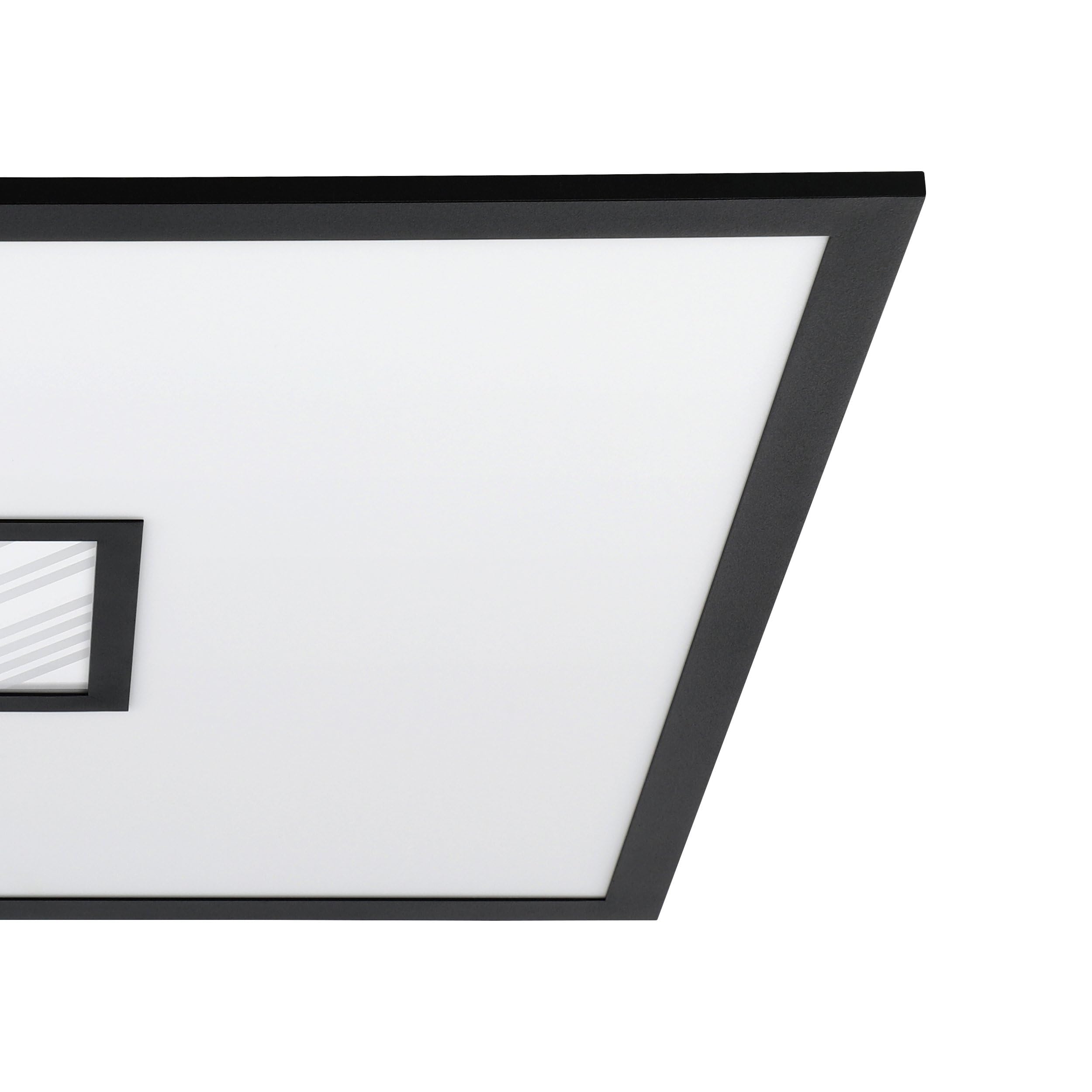 EGLO LED Deckenleuchte Bordonara, dimmbare Deckenlampe mit Fernbedienung