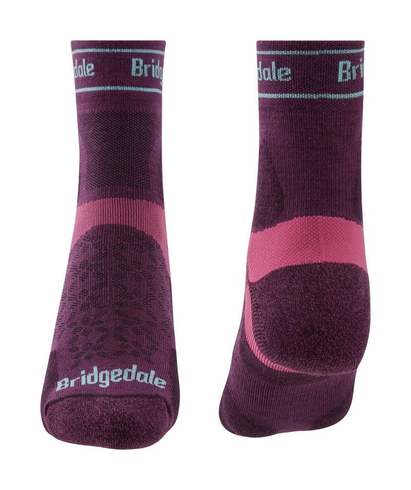 Image of Bridgedale womens Trail Run Ultralight T2 Merino Performance Crew