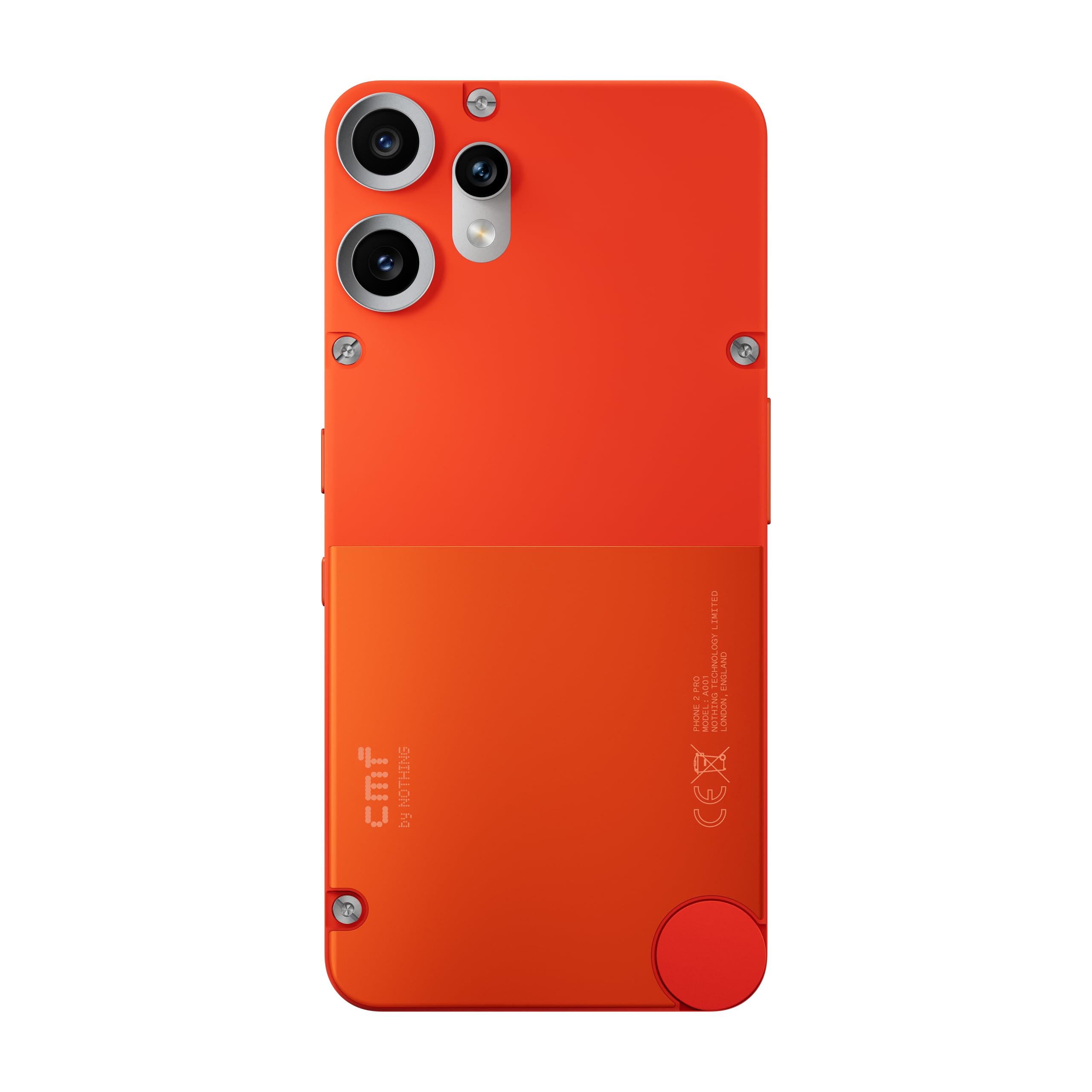 CMF Phone 2 Pro 128GB – Smartphone 5G con Fotocamera da 50MP e Zoom 20x, Display AMOLED FHD+ 6,77" a 120Hz, Batteria da 5000mAh e Nothing OS 3.2 – Arancione