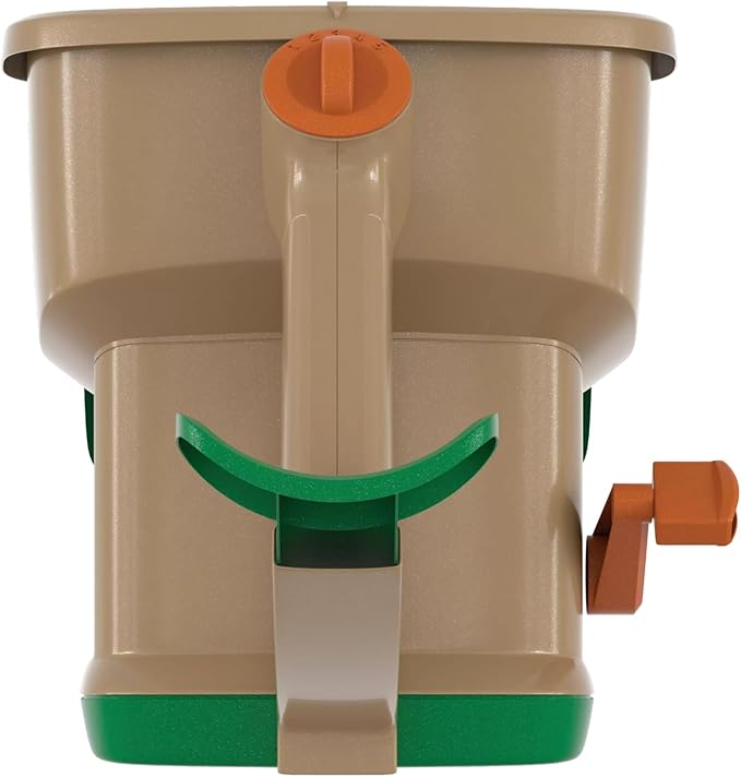 Scotts Whirl Hand-Powered Spreader for Seed, Fertilizer, Salt, Ice Melt, Handheld Spreader Holds up to 1,500 sq. ft. Product