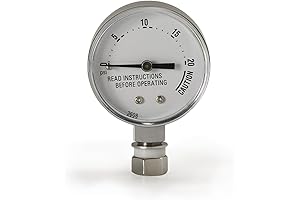 Presto 01781/85772 Pressure Canner Gauge Dial with Red Zone Indicator (2-Pack)