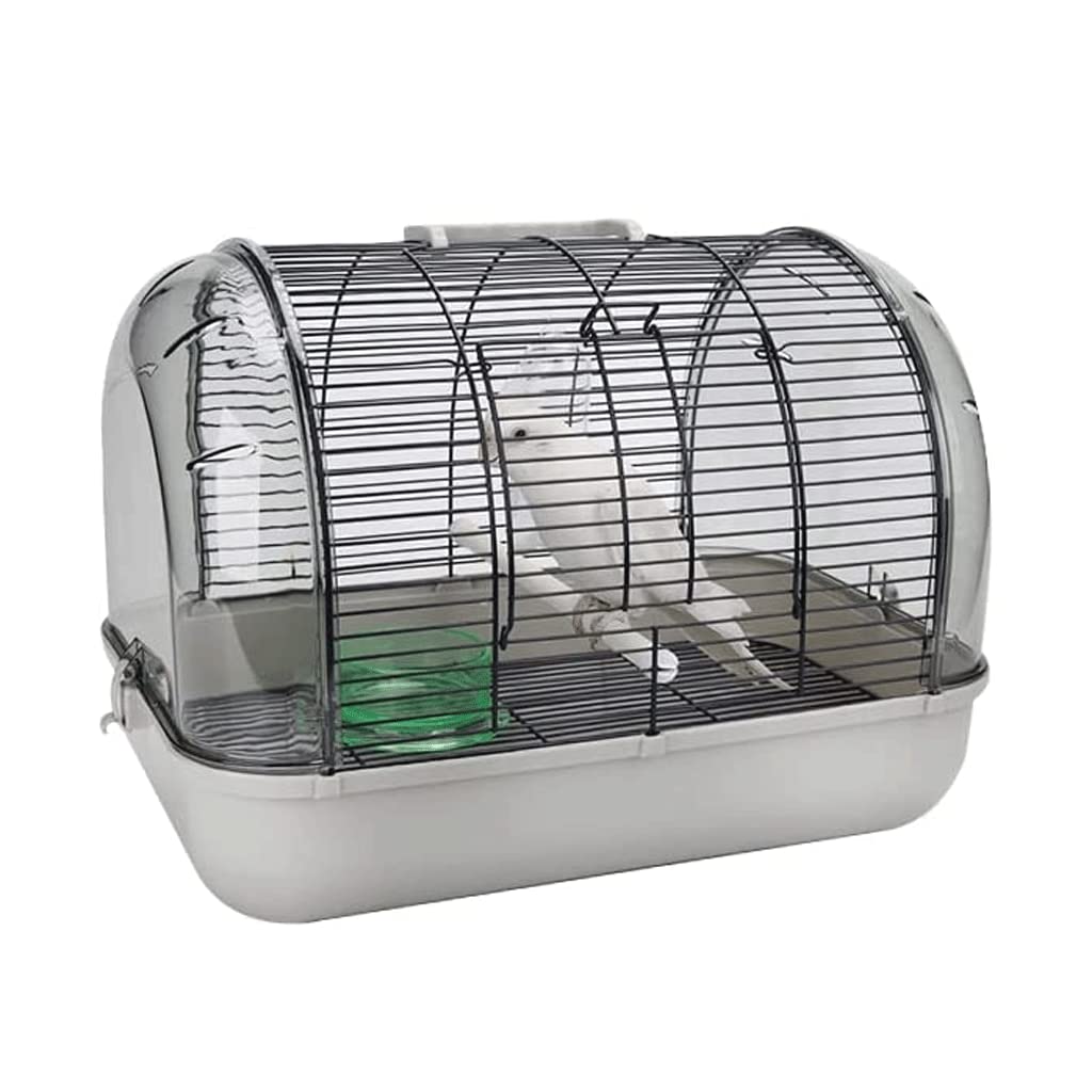 Jaula para pájaros, Jaula para pájaros, jaulas para pájaros Jaula para pájaros Transparente Transportín portátil para Mascotas Transportín Creativo para Viajes Transportín pequeño y Duradero