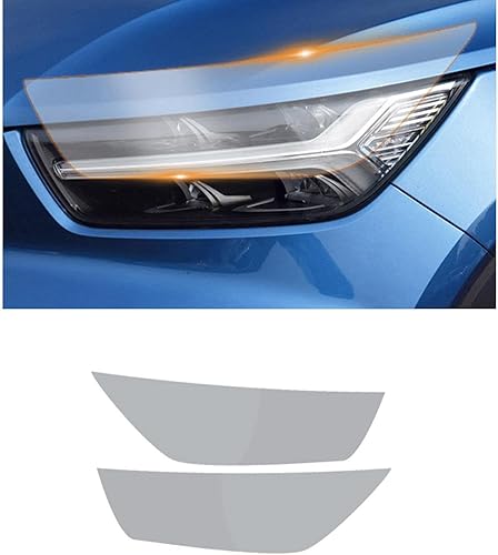 Miniatura 2 de NAKEAH Car Light Film for Volvo XC40 2019 2020 Transparent Car Headlight Protective Film Scratch TPU Light Cover Film