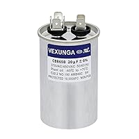 Vista 15 de 35/5 uF 35+5 MFD 370V o 440V Condensador Redondo de Funcionamiento Dual de Arranque para A/C CBB65B Condensadores de Aire Acondicionado para Unidad