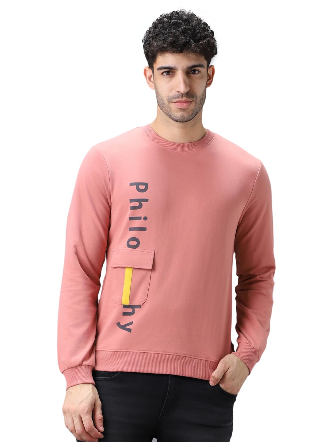 Men's Cotton Graphic Print Round Neck Sweatshirt-image-30
