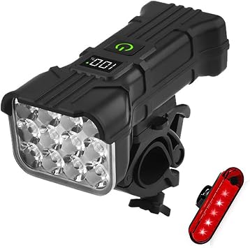 Bike Light for Colnago E64 E-Road 20202026, Super Bright Bike Lights for Night Riding, Waterproof Safety Bike Front Rearlight for Road Mountain Night Riding
