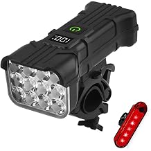 Bike Light for Breezer Uptown City 20102026, Super Bright Bike Lights for Night Riding, Waterproof Safety Bike Front Rearlight for Road Mountain Night Riding