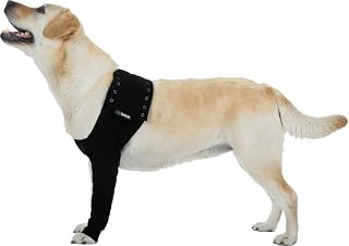 Suitical Recovery Sleeve Dog, Large, Black