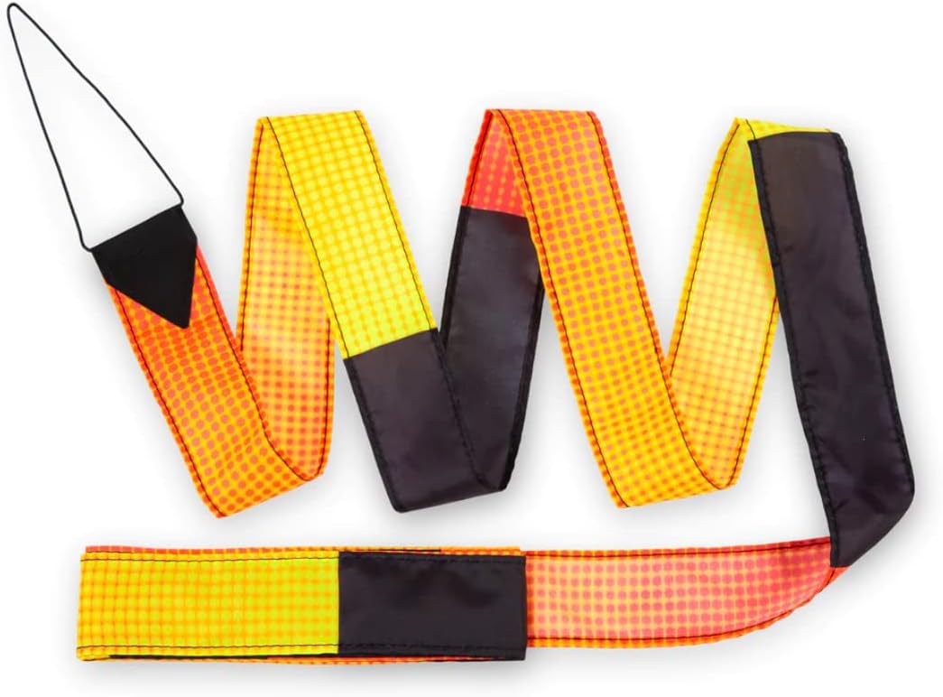 Prism Kite Technology Plasma Ribbon 20 Foot Tail Compatible with Dual and Single Line Kites