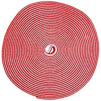 7,6m Bulk Rol Klittenband - Op Maat te Knippen Herbruikbare Kabelbinders - Industriële Klitband Tape - Zelfklevende Klittenband Tyrap Strips - Blauw